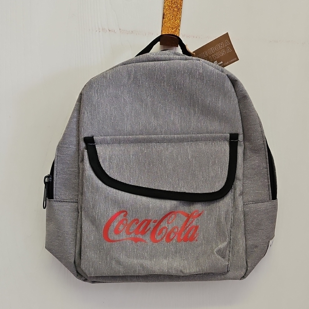 Coca Cola Red and Gray Backpack